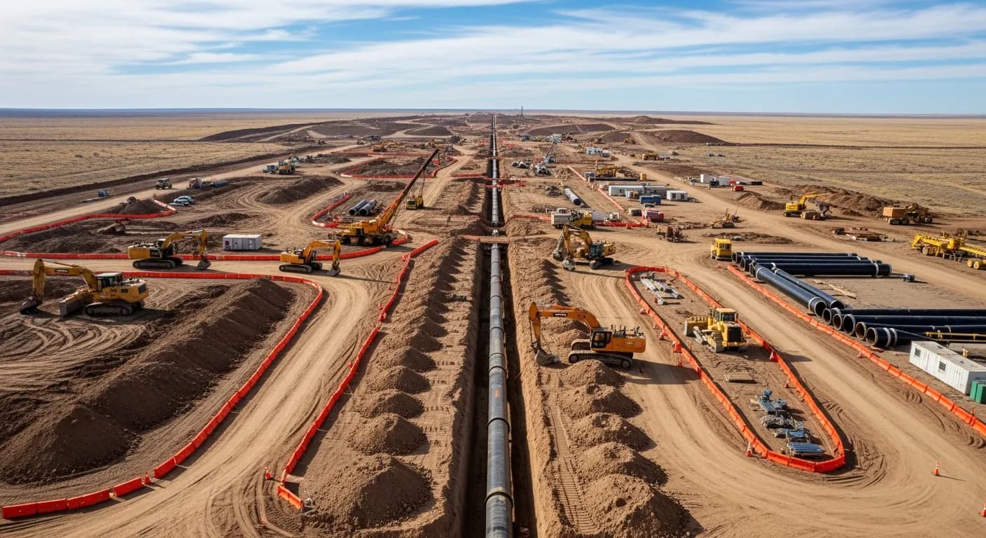 Großes Infrastrukturprojekt im Tiefbau